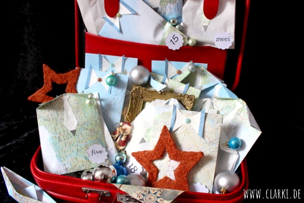 Adventskalender basteln
