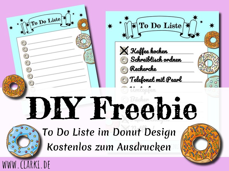 To Do Liste Archive Clarki De Diy Fun Food Kreativbucher