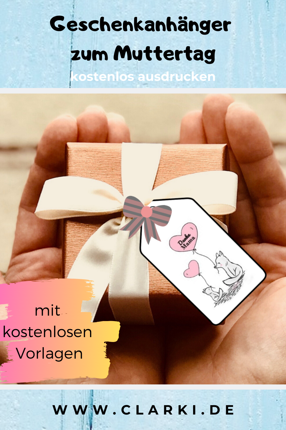 geschenkanhänger kostenlos zum muttertag