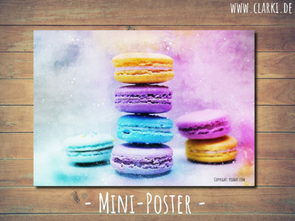 Macarons Mini Poster