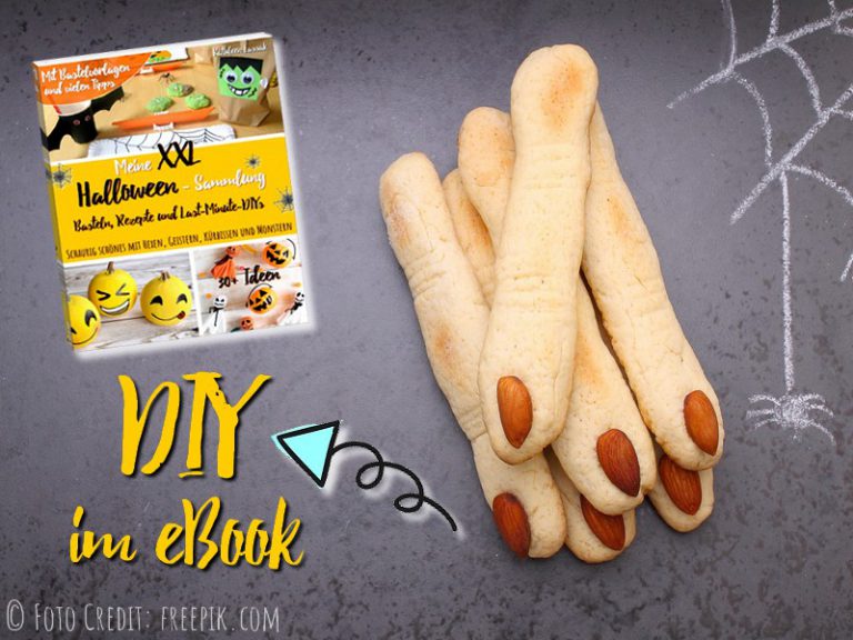 Halloween-Rezept: Hexenfinger einfach selber backen - clarki.de: DIY ...