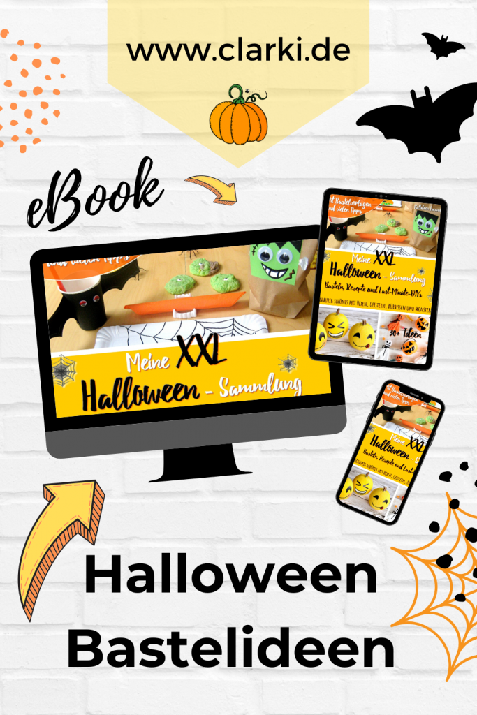 Halloween Basteln für Kinder | Buchvorstellung | Meine XXL-Halloween-Sammlung